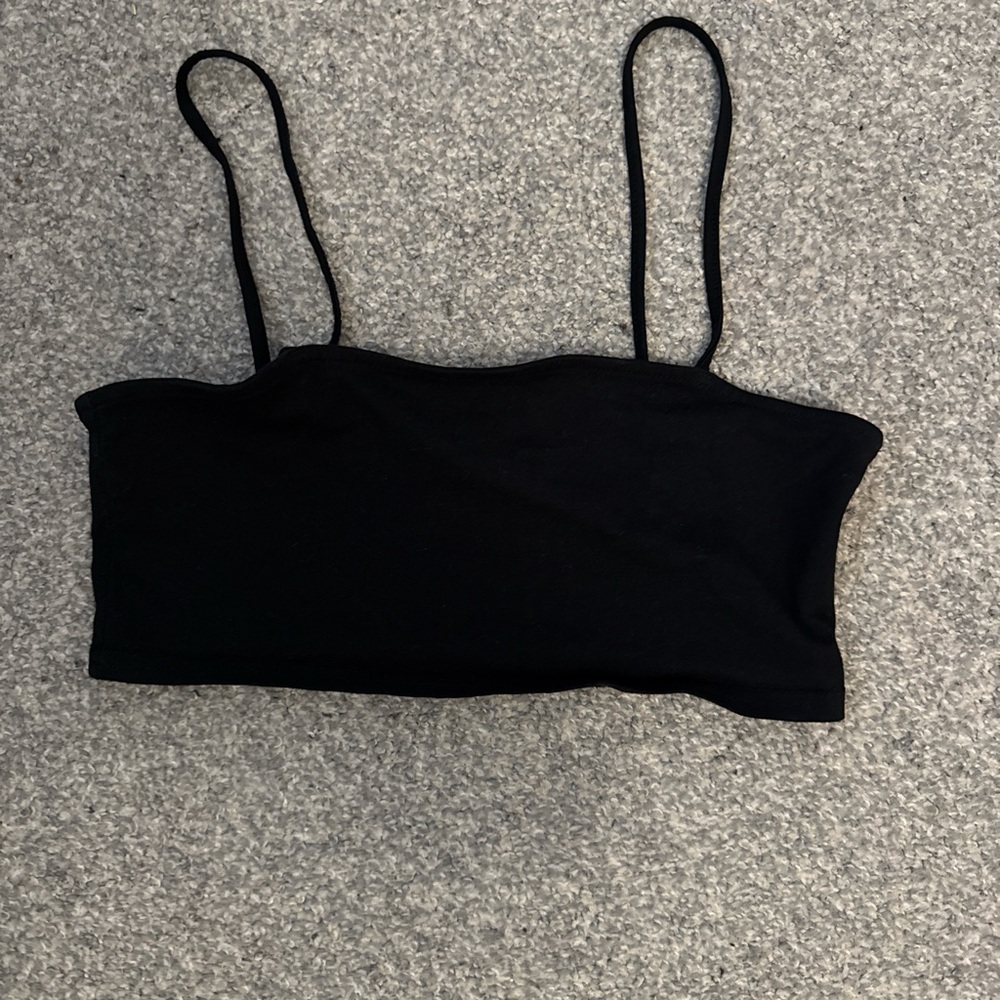 Divided Classic Black Camisole Top